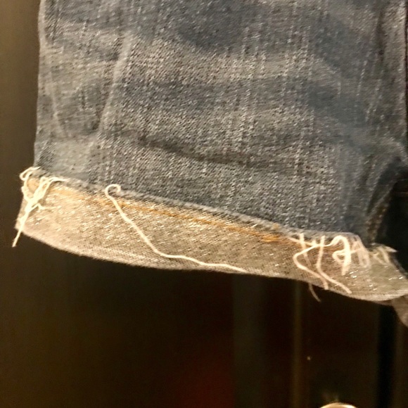 Denim jean shorts with a little sparkle - Picture 3 of 4